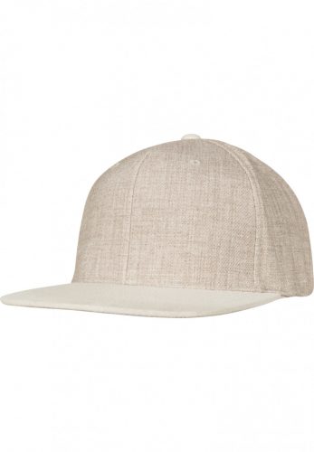 FLEXFIT MELANGE VELOUR SNAPBACK BEIGE/BEIGE