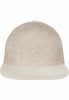 FLEXFIT MELANGE VELOUR SNAPBACK BEIGE/BEIGE