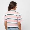 Karl Kani Small Signature Stripe Polo Short Tee ROSE