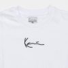 KARL KANI SMALL SIGNATURE TEE WHITE S