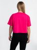 Karl Kani Serif Originator Crop Tee Pink