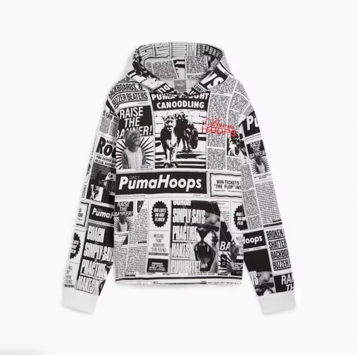 Puma Media Day Hoodie Puma Black-Puma White L