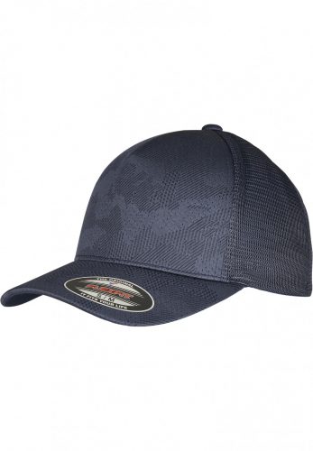 FLEXFIT FLEXFIT JAQUARD CAMO CAP NAVY