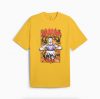 Puma Melo Phoenix Tee I Yellow Sizzle XXL