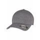 FLEXFIT FLEXFIT HEATHERLIGHT CAP MELANGE DARK GREY