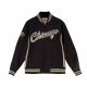 Mitchell & Ness NBA Chicago Bulls Team History Warm Up Jacket BLACK