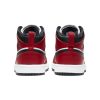 JORDAN 1 MID (PS) BLACK/BLACK-GYM RED