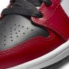 JORDAN 1 MID (PS) BLACK/BLACK-GYM RED