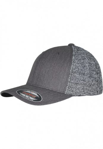 FLEXFIT FLEXFIT TRUCKER MELANGE MESH BLACK/GREYMELANGE