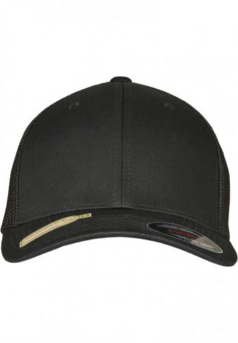 FLEXFIT FLEXFIT TRUCKER RECYCLED MESH BLACK/BLACK