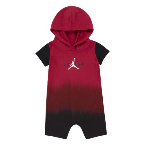 JORDAN OMBRE HOODIE ROMPER GYM RED