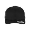 FLEXFIT  RETRO TRUCKER BLACK ONE SIZE