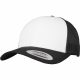 Flexfit Retro Trucker Colored Front BLACK/WHITE/BLACK