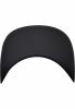 FLEXFIT TRUCKER RECYCLED POLYESTER FABRIC CAP BLACK