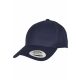 FLEXFIT PREMIUM CURVED VISOR SNAPBACK CAP NAVY