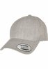 FLEXFIT PREMIUM CURVED VISOR SNAPBACK CAP HEATHER GREY