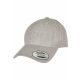 FLEXFIT PREMIUM CURVED VISOR SNAPBACK CAP HEATHER GREY