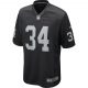 Nike NFL Home Game Jersey - Throwback Player - Bo Jackson 34 - Oakland Raiders Black