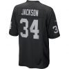 Nike NFL Home Game Jersey - Throwback Player - Bo Jackson 34 - Oakland Raiders Black