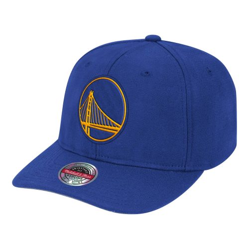 MITCHELL & NESS GOLDEN STATE WARRIORS TEAM GROUND REDLINE SNAPBACK ROYAL