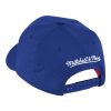 MITCHELL & NESS GOLDEN STATE WARRIORS TEAM GROUND REDLINE SNAPBACK ROYAL