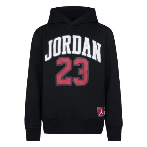 JORDAN KIDS HBR FLC PO HOODIE BLACK 5-6YR