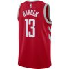 NBA X Nike James Harden Houston Rockets Nike Icon Edition Swingman Jersey UNIVERSITY RED/FLT SILVER