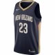 NBA X Nike Anthony Davis (nba) New Orleans Pelicans Nike Icon Edition Swingman J COLLEGE NAVY/CLUB GOLD