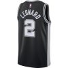 NBA X Nike Kawhi Leonard San Antonio Spurs Nike Icon Edition Swingman Jersey BLACK/FLT SILVER