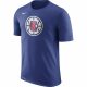 NBA X Nike LA Clippers Nike Dry Logo RUSH BLUE