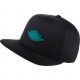 Jordan Wings Strapback Hat BLACK/TURBO GREEN