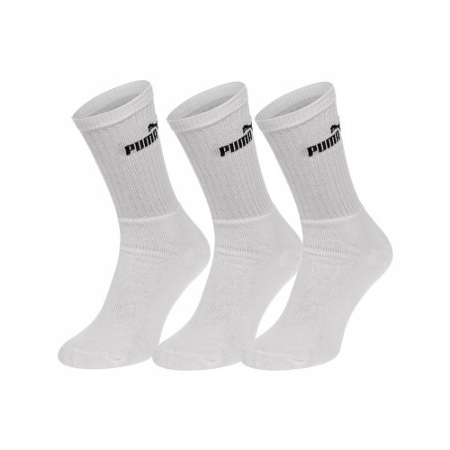 PUMA SPORT SOCK 3 PACK WHITE 35-38