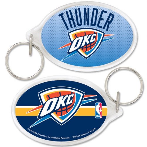 Wincraft Oklahoma City Thunder Ovális Akril Kulcstartó Színes ONE