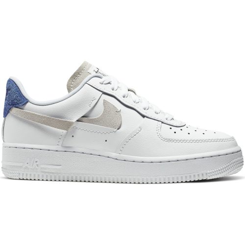 NIKE AIR FORCE 1 07 LUX WHITE/PLATINUM TINT-GAME ROYAL