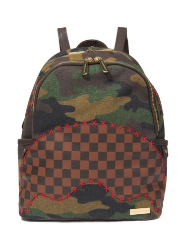 Sprayground Shark Shape Check Savage Multicolor