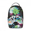 SPRAYGROUND NEON FLORAL DLXSV BACKPACK BLACK/GREEN