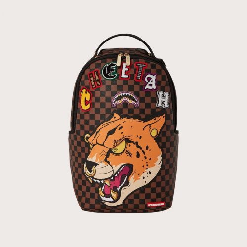 SPRAYGROUND CHEETAH SPEED SHARK TYREEK HILL BACKPACK BROWN