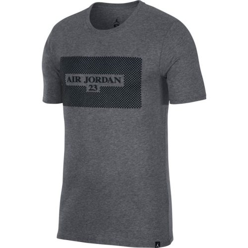 Jordan M JSW TEE AJ10 GX 1 CARBON HEATHER/BLACK