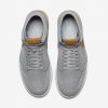 Air Jordan 1 Retro High Flyknit Shoe WOLF GREY/GOLDEN HARVEST-GUM YELLOW