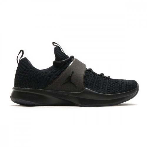 Jordan Trainer 2 Flyknit Training Shoe BLACK/BLACK-METALLIC SILVER