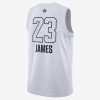 NBA X Nike ASW M NBA Swingman Jersey WEST 2018 LeBron James WHITE