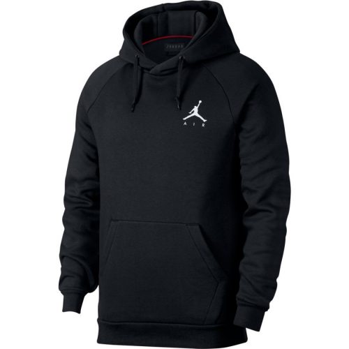 JORDAN JUMPMAN FLEECE BLACK/WHITE