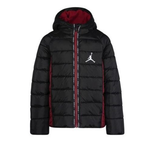 JORDAN KIDS DOWN JACKET BLACK 12-13YR