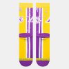 STANCE OVERSPRAY LOS ANGELES LAKERS PURPLE/YELLOW