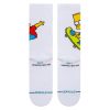 STANCE BART SIMPSON WHITE