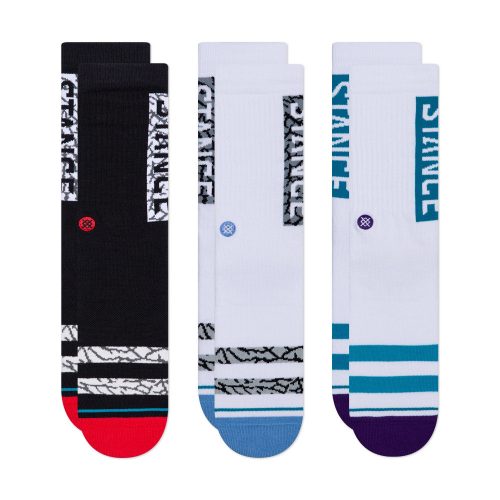 STANCE THE OG 3 PACK SOCKS MULTICOLOR