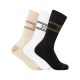 STANCE BASIC 3 PACK CREW OAT/WHITE/BLACK