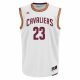 Adidas NBA Cleveland Cavaliers Lebron James Home Replica Jersey WHITE/BURGUNDY