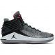 Air Jordan XXXII  BLACK/UNIVERSITY RED-WHITE-CEMENT GREY