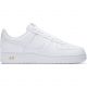 Nike AIR FORCE 1 '07 WHITE/WHITE-METALLIC GOLD